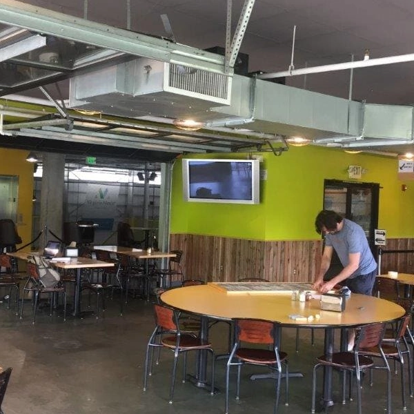 Interior Pizza Paint Job